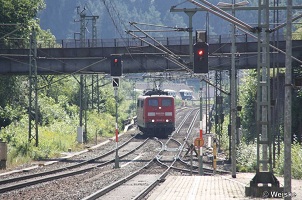 Lokzug in Ludwigstadt